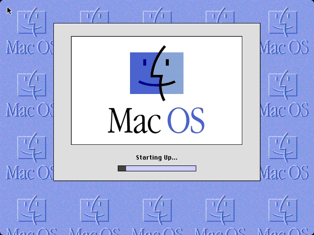 Mac OS 8 welcome screen (1997)